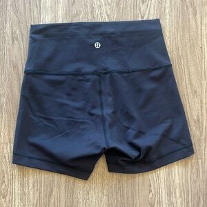 Lululemon 4 inch seam bike shorts